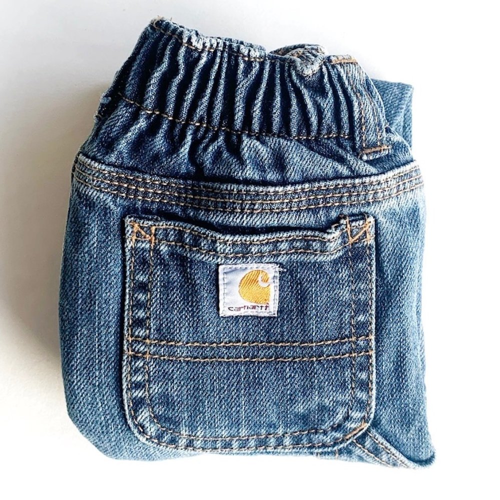 Carhartt Mid-Wash Denim Jeans